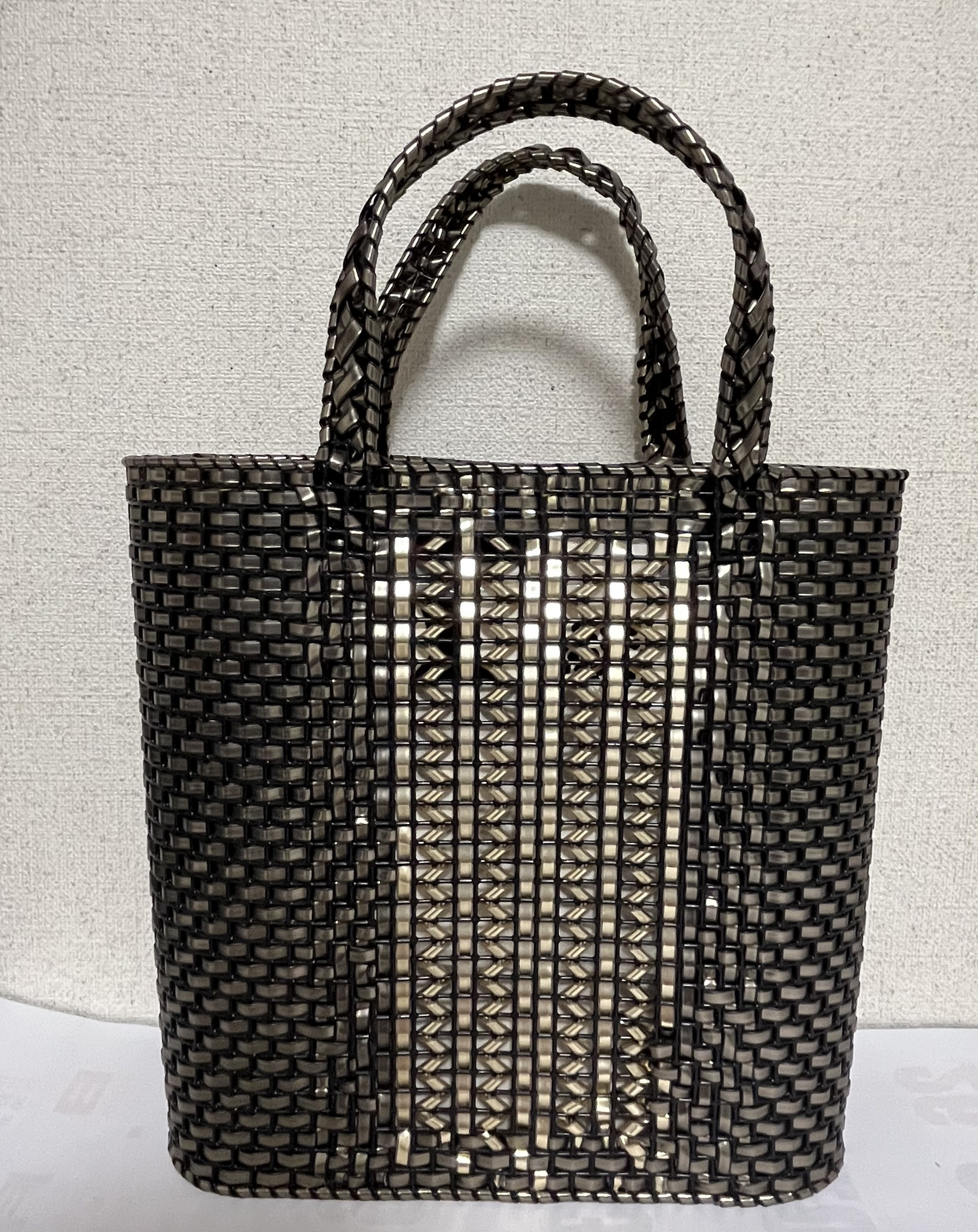 ラメルヘンテープで作ったおしゃれなキラキラバッグ ラメルヘンテープ キラキラお洒落なトートバッグ 193423 セレンディピティ